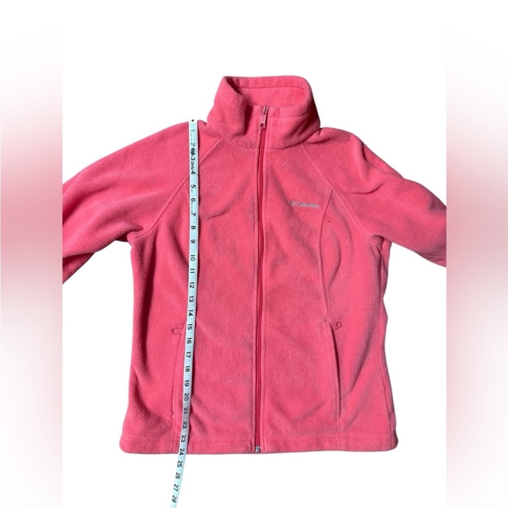 Columbia Women's Vibrant Pink Fleece Sport Jacket - Picture 6 of 11
